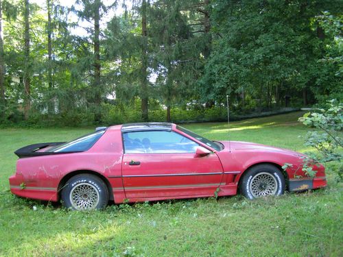 1986 pontiac firebird trans am coupe 2-door 5.0l