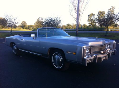 1975 cadillac eldorado base convertible 2-door 8.2l