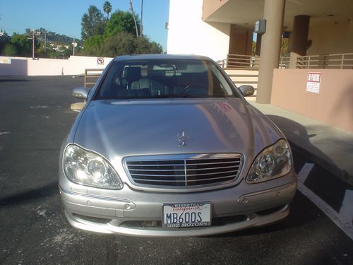 2001 mercedes-benz s600 top of the line