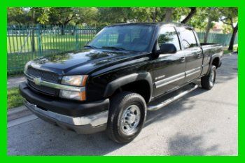 2004 no reserve chevy silverado 2500 crewcab fl truck cold ac drives great 4x4