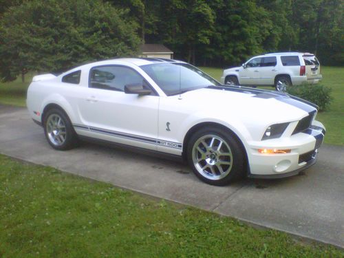 2007 ford mustang gt 500 mint condition shelby autographed