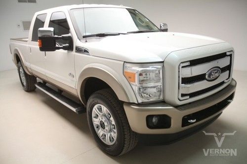 2012 king ranch crew 4x4 leather heated powerstroke diesel we finance 10k miles