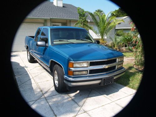 1997 chevrolet 1500 pickup v8 ext cab 5.7l silverado