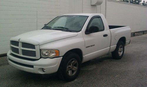 2003 dodge ram 1500 white 2 door