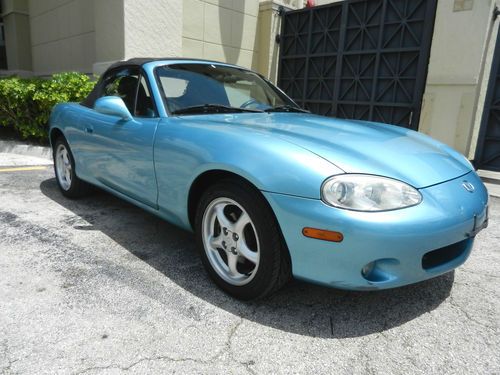 Perfect all original 2001 mazda miata mx-5 roadster, automatic, 71k miles, lo re