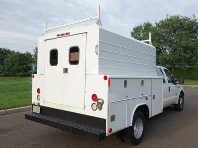FORD F-350 6.0 DIESEL CREW CAB DUALLY UTILITY BOX COLD A/C AUTOCHECK  NO RESERVE, image 5