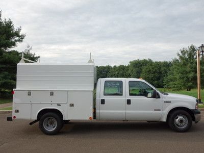 FORD F-350 6.0 DIESEL CREW CAB DUALLY UTILITY BOX COLD A/C AUTOCHECK  NO RESERVE, image 6