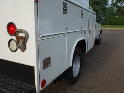 FORD F-350 6.0 DIESEL CREW CAB DUALLY UTILITY BOX COLD A/C AUTOCHECK  NO RESERVE, image 36
