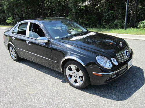 2005 mercedes-benz e500 4matic  9.5 inch dvd  5.0l **no reserve***