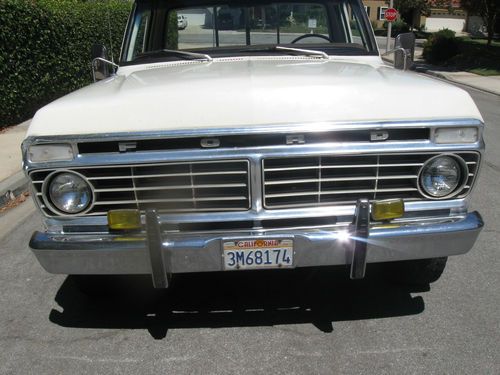 1973 FORD F 100 RANGER ORIGINAL CALIFORNIA TRUCK, image 3