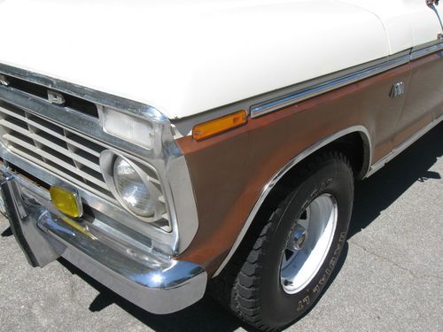 1973 FORD F 100 RANGER ORIGINAL CALIFORNIA TRUCK, image 9
