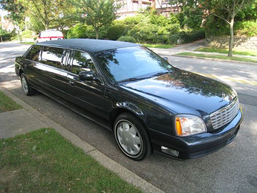 2000 cadillac dvville 6 door stretch limousine original owner 42k original miles