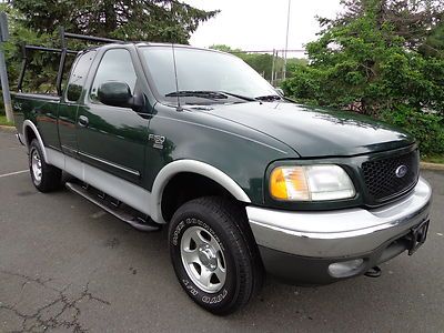 2003 ford f-150 v-8 supercab 4x4 xlt 1 owner clean carfax no reserve auction