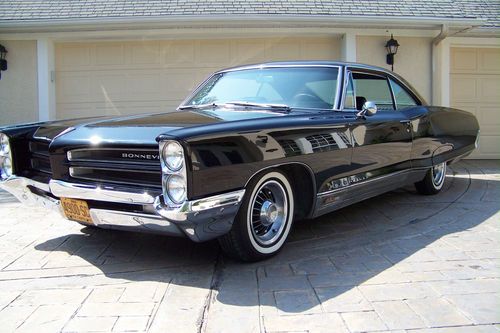 1966 PONTIAC BONNEVILLE  421    BLACK/BLACK    AWESOME CAR, image 2