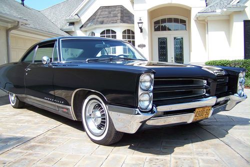 1966 PONTIAC BONNEVILLE  421    BLACK/BLACK    AWESOME CAR, image 6