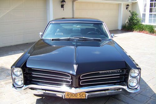 1966 PONTIAC BONNEVILLE  421    BLACK/BLACK    AWESOME CAR, image 8