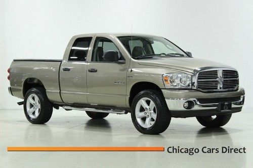 08 ram1500 slt hemi 5.7 4x4 quad cab tonneau infinti sound auto shift on fly