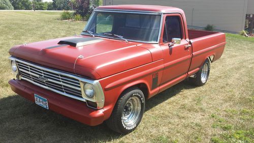 1969 f100 shortbox shop truck satin hot rod rat rod no reserve!!!!!!!