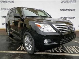 2011 lx 570 4wd navigaton,dvd,levinson,loaded,low miles,clean,certified