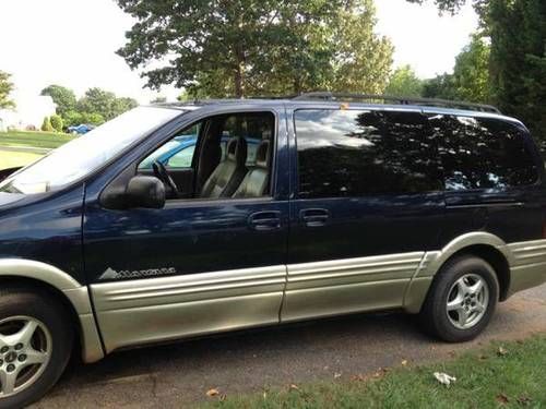 2001 pontiac montana base mini passenger van 4-door 3.4l