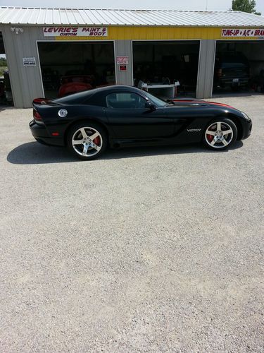 08 600 Hp Viper Super Car Black W Tangeriene Kandy Racing Stripes Only 4K Miles!, image 9