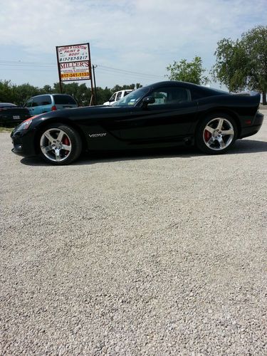 08 600 Hp Viper Super Car Black W Tangeriene Kandy Racing Stripes Only 4K Miles!, image 10