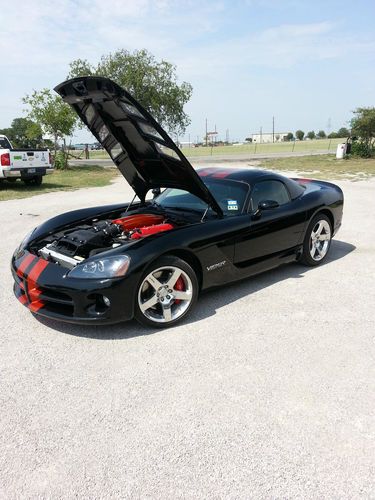 08 600 Hp Viper Super Car Black W Tangeriene Kandy Racing Stripes Only 4K Miles!, image 19