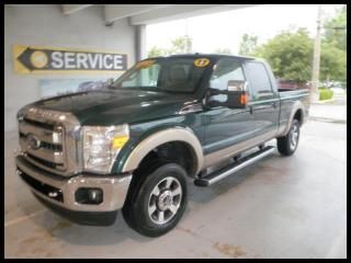 2011 ford super duty f-250 srw 4wd crew cab lariat 6.2l v8 clean ! ! ! ! ! !