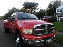 2003 red dodge ram 3500