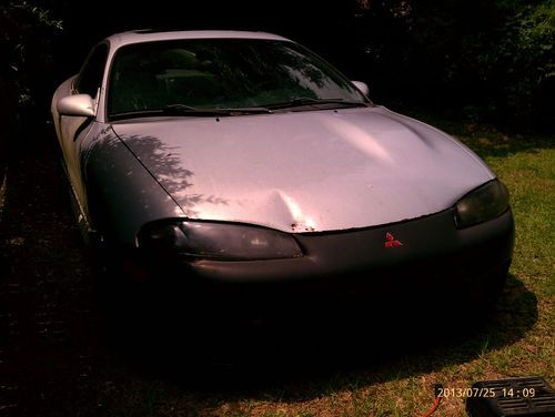 Fix or salvage whole car for parts , mitsu eclipse 1999 gst , silver