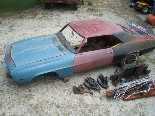 1969 chevy camaro project car