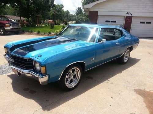 1972 chevrolet chevelle malibu hardtop 2-door 5.0l