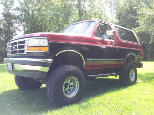 1995 ford bronco xlt sport utility 2-door 5.8l