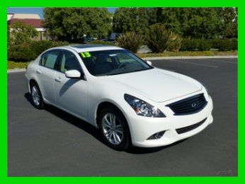 2013 infiniti g37x awd sedan premium bose sound rear camera warranty like new!