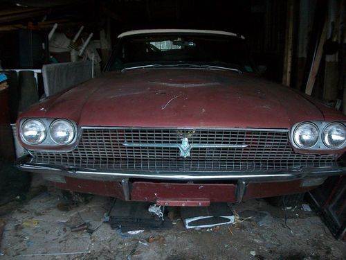 1966 ford thunderbird convertible  rare 428 engine - no reserve!