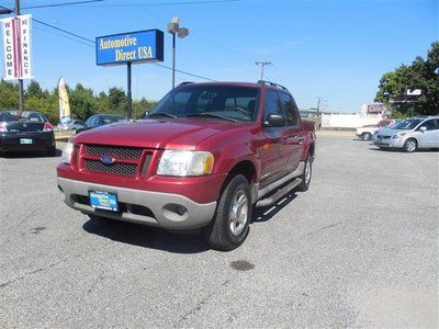 02 2wd domestic sunroof leather automatic one owner red suv - no reserve