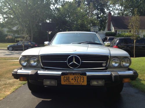 1980 mercedes benz 450 slc  no reserve