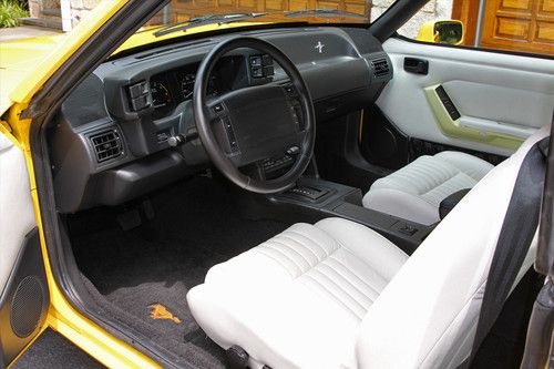 1993 FORD MUSTANG FEATURE CAR LX CONVERTIBLE LIMITED EDITION AUTO 469 MILES!!!, image 7