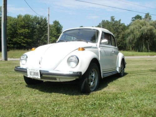 Super beetle 1977 limited convertable