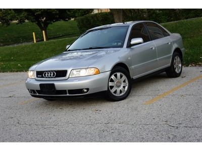 2001 audi a4 quattro 5-sp. sedan/boss 7''dvd/loaded/autocheck verified/serviced!