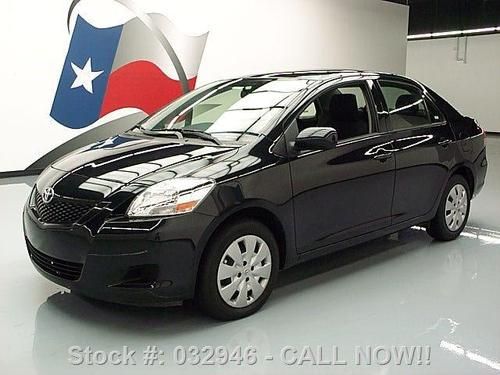 2012 toyota yaris sedan automatic cd audio only 38k mi texas direct auto