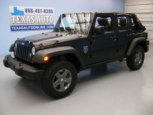 We finance!!!  2011 jeep wrangler unlimited rubicon 4x4 call of duty black ops