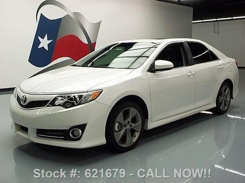 2012 toyota camry se sunroof navigation paddle shift 9k texas direct auto