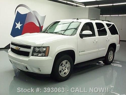 2007 chevy tahoe lt sunroof nav rear cam dvd 8-pass 80k texas direct auto