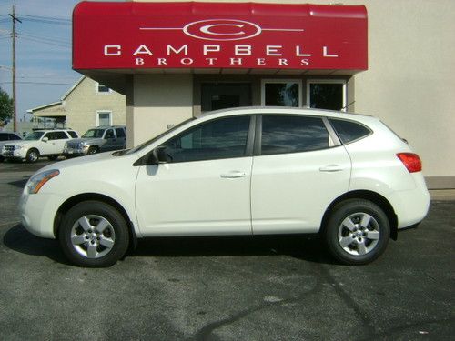 2008 nissan rogue s fwd 2.5l new tires two owner new car trade in clean carfax