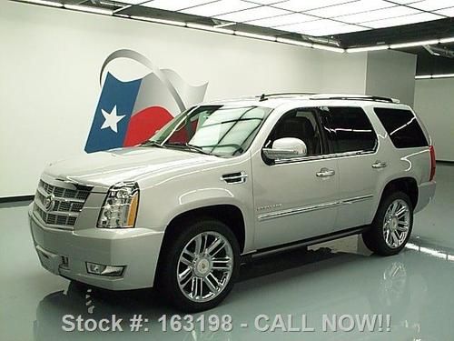 2011 cadillac escalade platinum awd sunroof nav dvd 29k texas direct auto