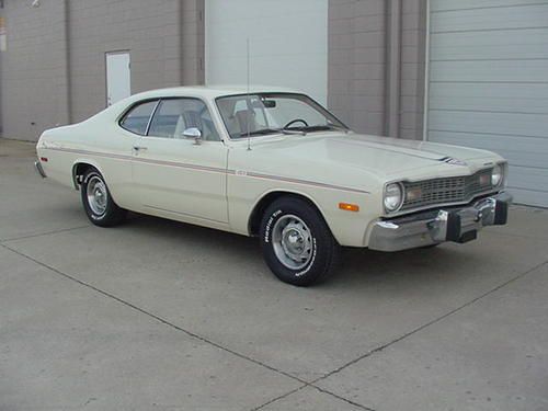 1974 dodge dart sport hang 10 edition code "a63" auto, ac, rust free very rare!!