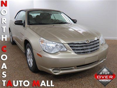 2008(08)sebring convertible beige/gray cruise keyless mp3 sat save huge!!!