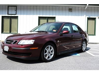 2004 04 saab 9-3 93 non smoker no reserve. clean clean inspected cd a/c leather