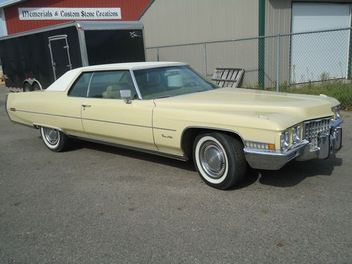 1971 cadillac coupe de ville